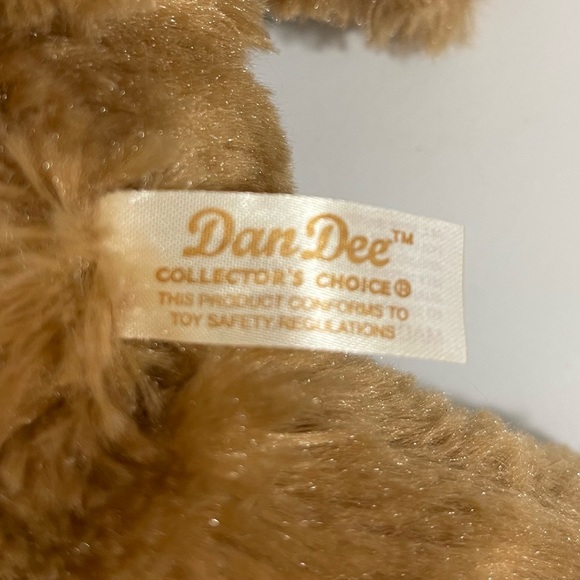 DanDee Collector’s Choice Plush Brown Bear Love Red Sweatshirt 10.5” - Picture 4 of 6